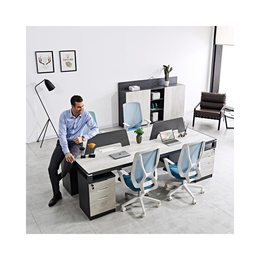 Estacion de trabajo de escritorio de oficina modular