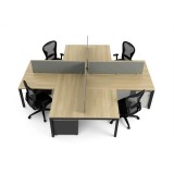 Estacion de trabajo de oficina de cubiculo