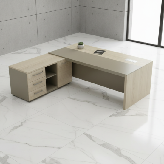 Mobiliario de oficina moderno Mesa de escritorio para computadora