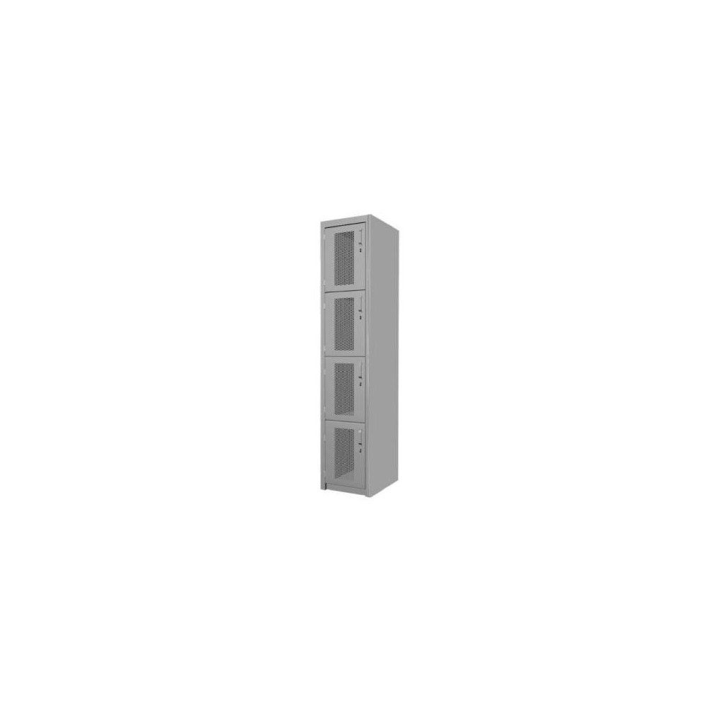 Locker Ventilado 4 puertas