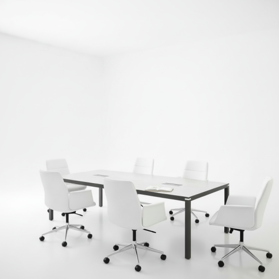 Mesa de oficina moderna para conferencias