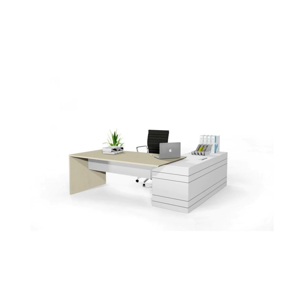 Escritorio ejecutivo WHITE MIX