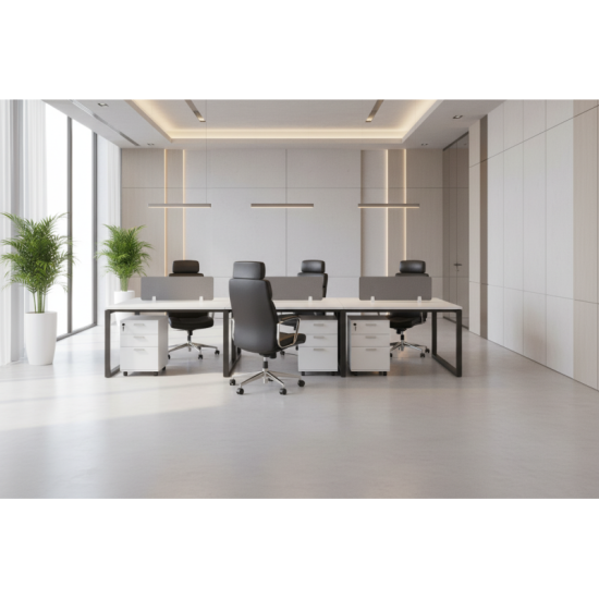 Estacion de trabajo de cubiculo de oficina