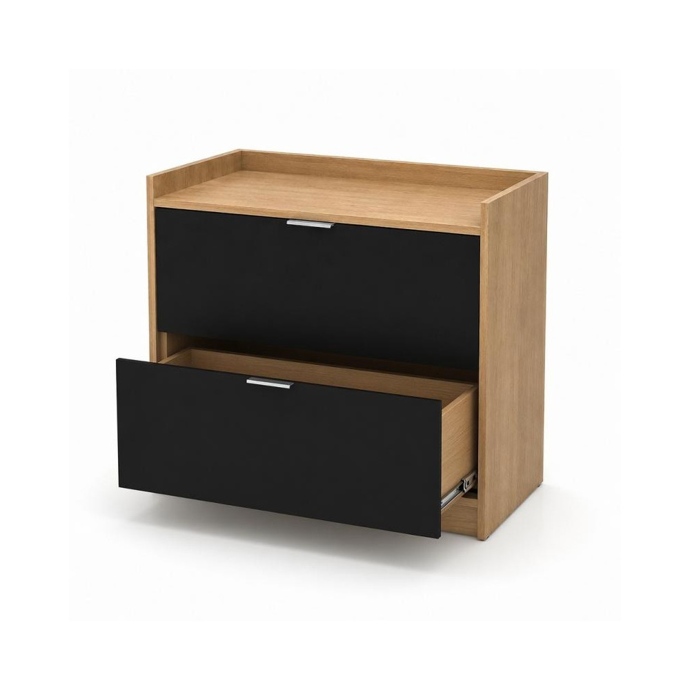 Archivero Horizontal Ejecutivo de 2 Gavetas