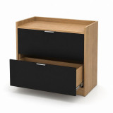 Archivero Horizontal Ejecutivo de 2 Gavetas