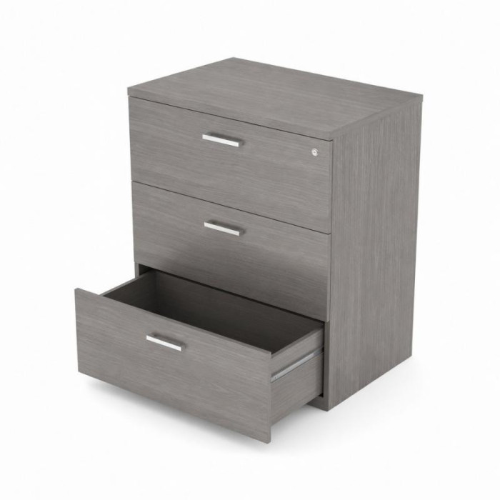 Archivero Horizontal Ejecutivo de 3 Gavetas para Oficina
