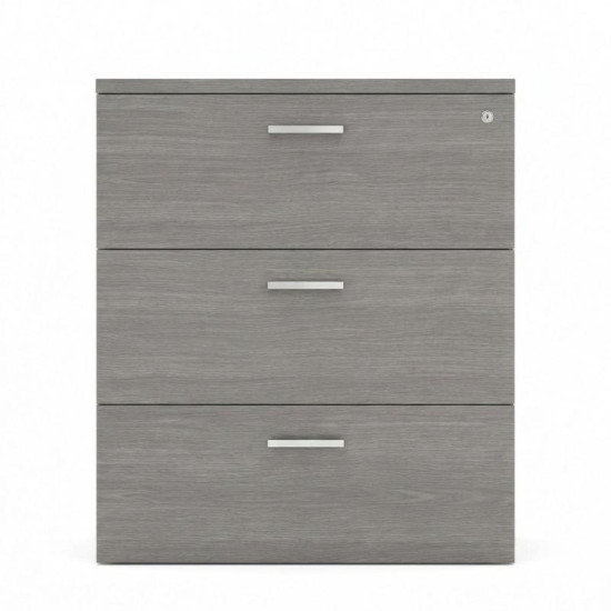 Archivero Horizontal Ejecutivo de 3 Gavetas para Oficina