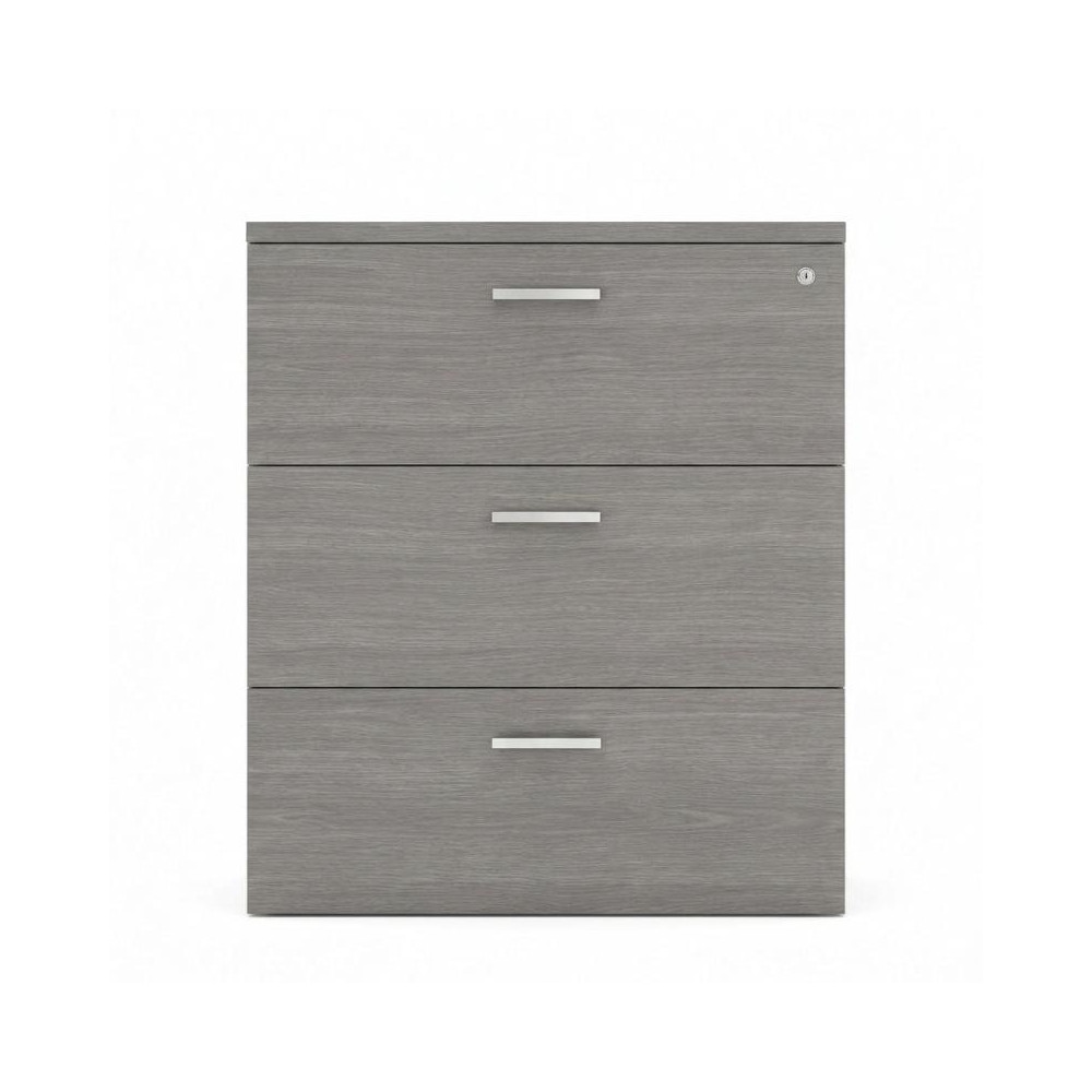 Archivero Horizontal Ejecutivo de 3 Gavetas para Oficina