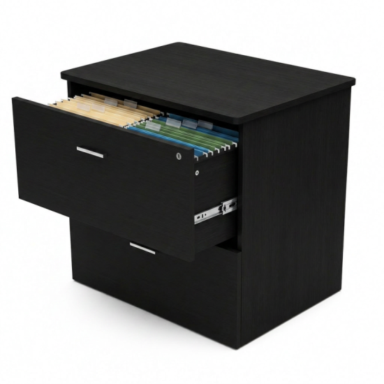 Archivero Horizontal Ejecutivo de 2 Gavetas para Oficina