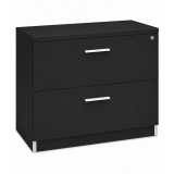 Archivero Ejecutivo Elite File 2 | Archivero Horizontal para Oficina con 2 Gavetas y Cerradura