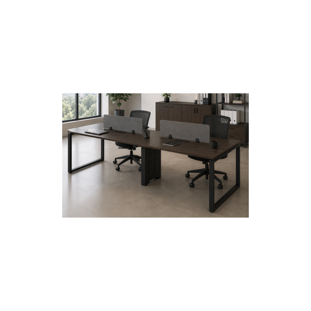 Estación de Trabajo de oficina Lineal WoodLine Pro 6