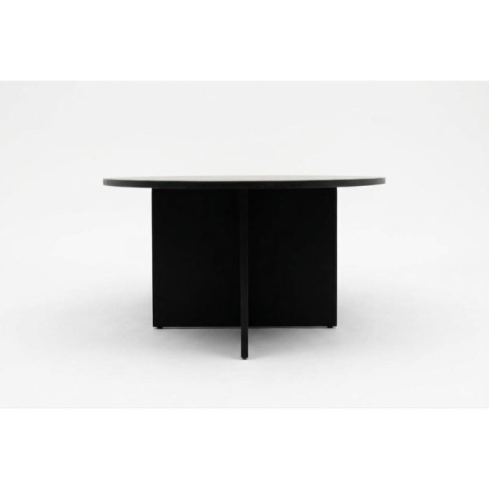 Mesa de Juntas Élite Oval Black