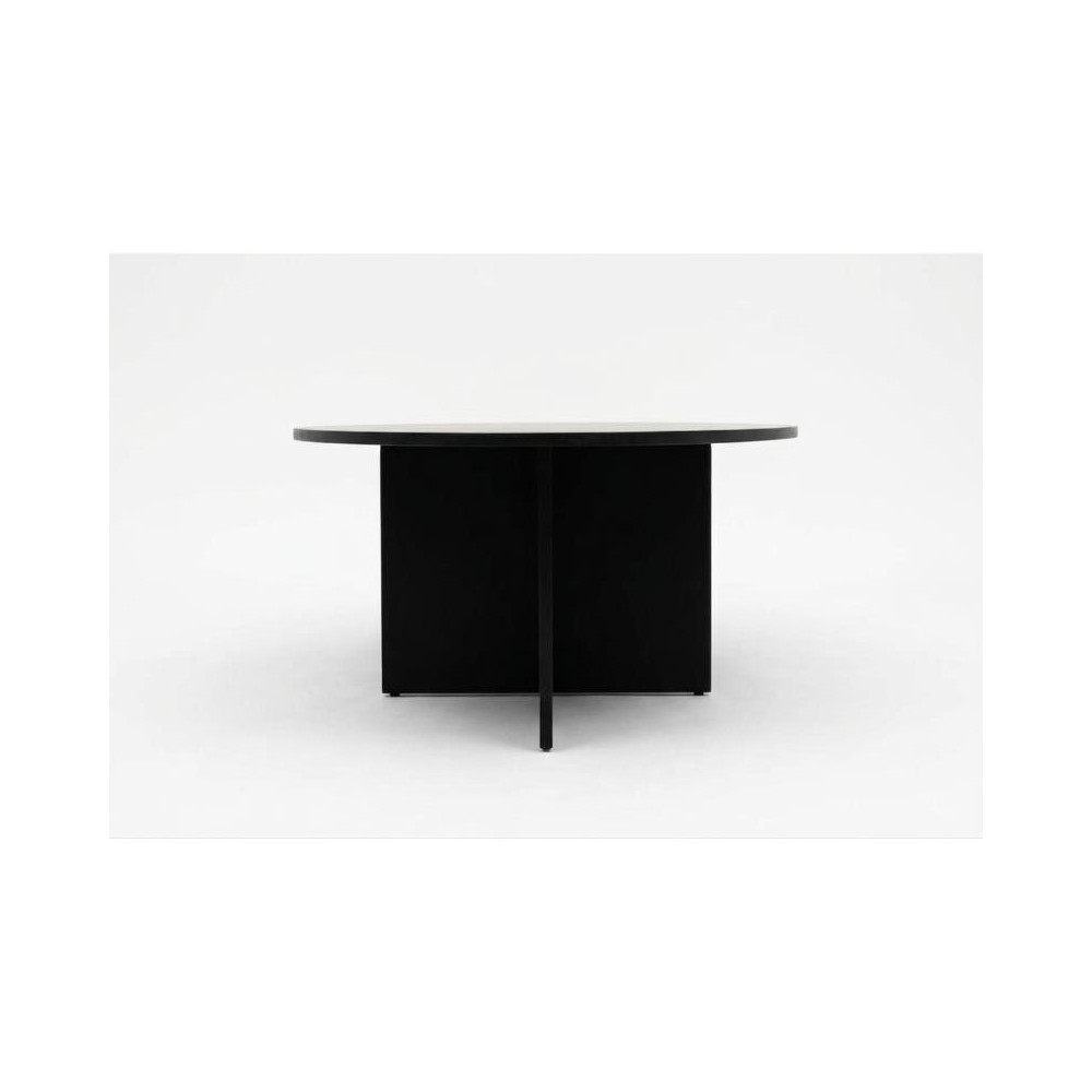 Mesa de Juntas Élite Oval Black