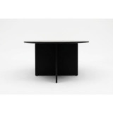 Mesa de Juntas Élite Oval Black