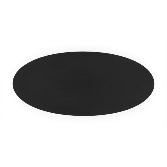 Mesa de Juntas Élite Oval Black