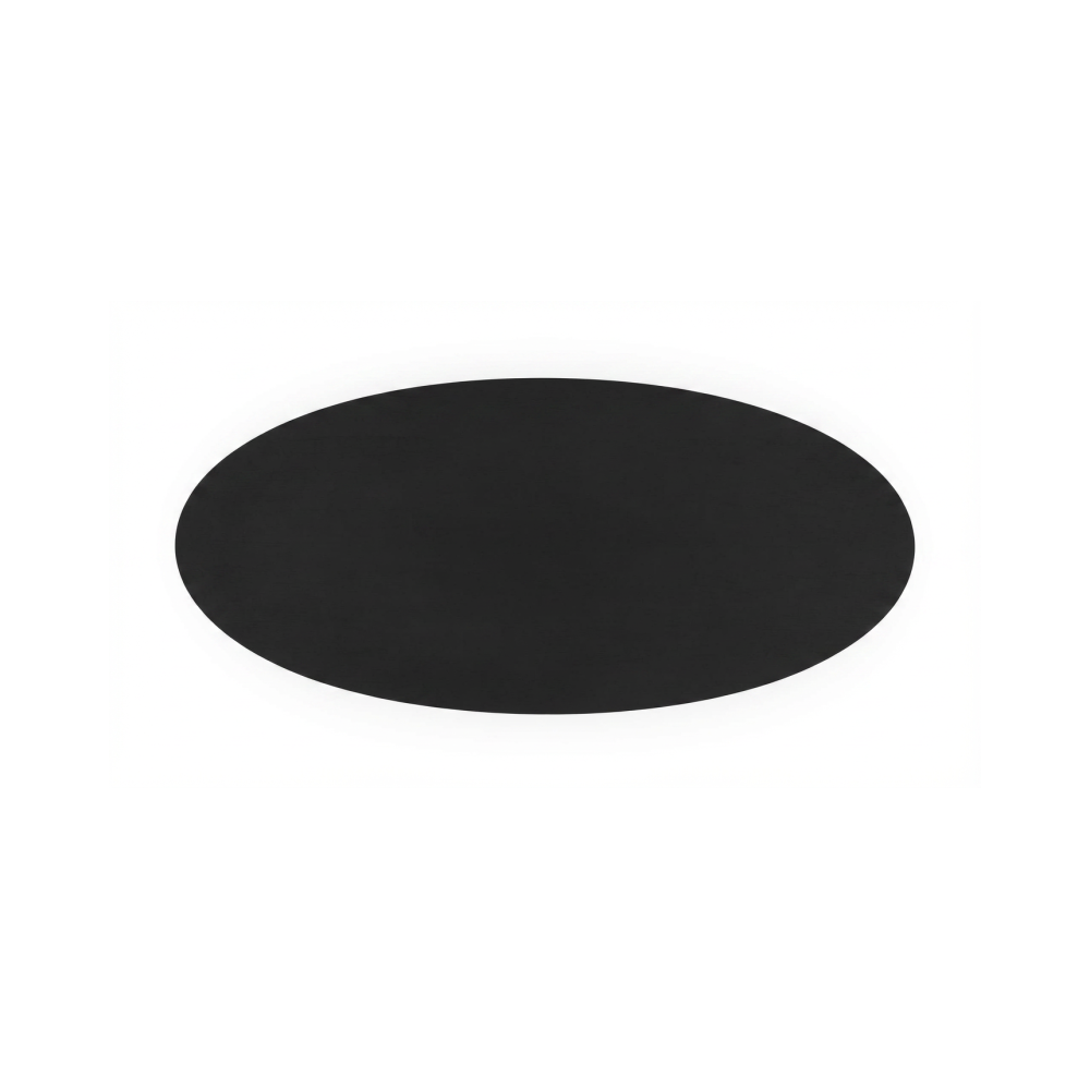 Mesa de Juntas Élite Oval Black