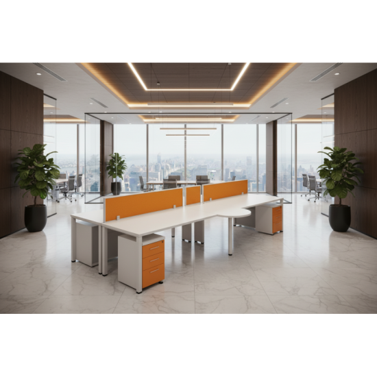 Estación de trabajo para oficina ORBITA CONNECT